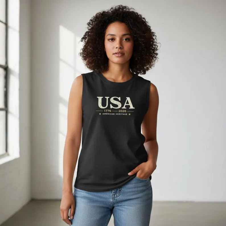 Years Anniversary Tank Top Patriotic American