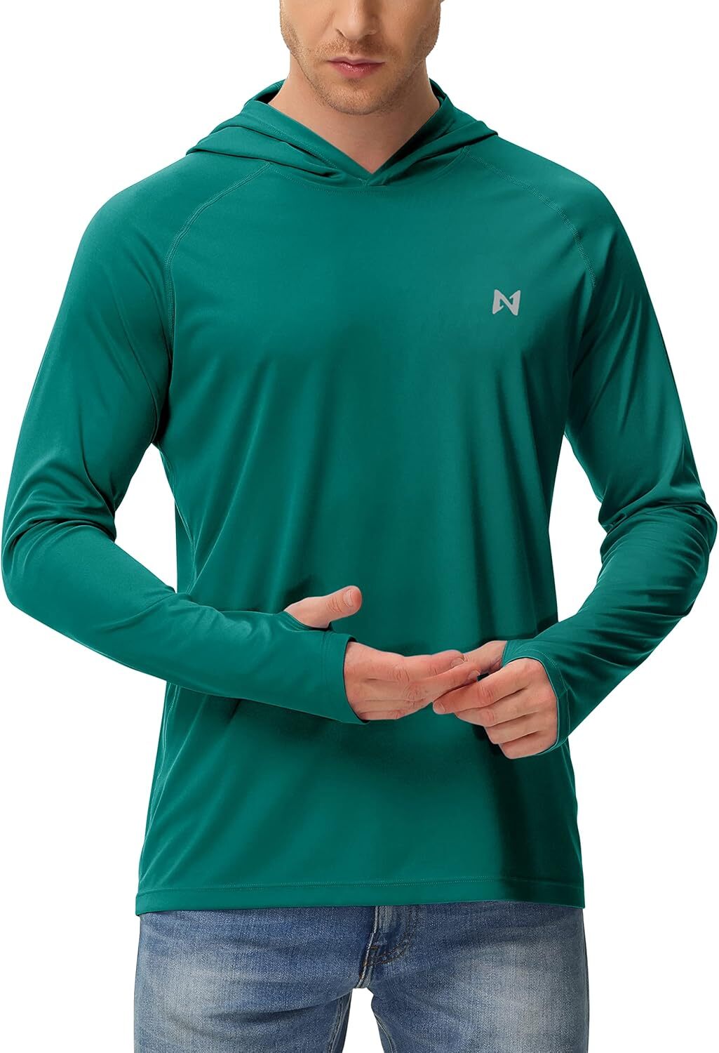 Men's Sun Hoodie UPF 50+ Long Sleeve Fishing Rash Guard Quick Dry gallery