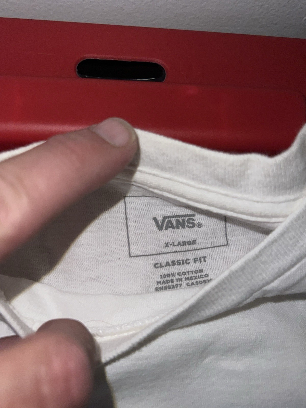VANS x NASA Space Voyager Men's T-Shirt White Long Sleeve Adult XL Crew Neck gallery