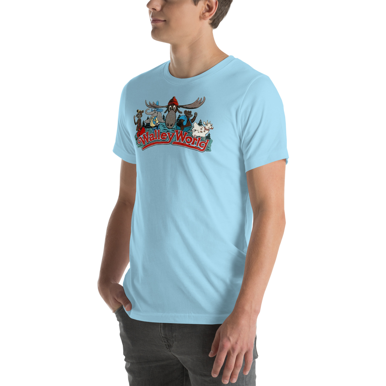 WALLEY WORLD - Blue "Chevy" T-Shirt 80's Comedy Griswold Movies Vacation gallery