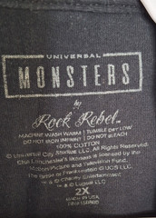 Frankenstein Horror T-Shirt Universal Classic Monsters Mens Small Rock Rebel 2XL