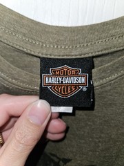 Harley-Davidson Men’s Precisely Poly-Blend Short Sleeve T-Shirt, Military Green