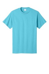 NEW! PC54 Port & Co Cotton Tee – AQUATIC BLUE – Wholesale Lot BLANK