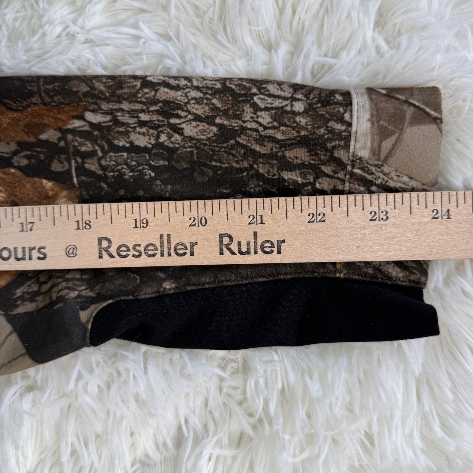 Sportsmans Warehouse Realtree Hardwoods Camo Henley Shirt XL Hunting Outdoors gallery