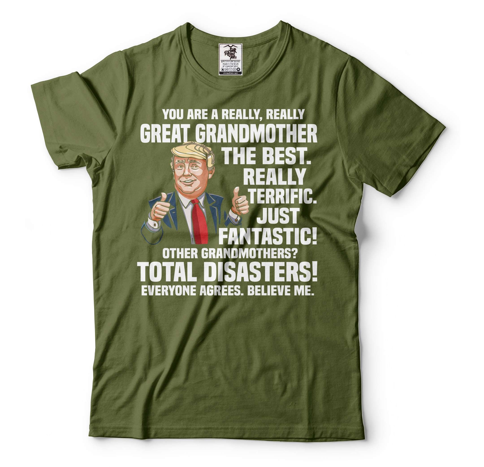 Grandmother Political Tee Trump Grandmother Shirt Funny Grandmother Tee gallery