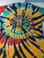 Sunshine Cannabis – Mens Size Small Tye Dye T Shirt