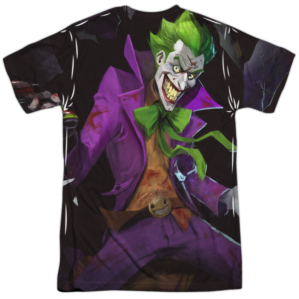 Infinite Crisis Batman VS Joker Unisex Adult Halloween Costume T Shirt, S-3XL gallery