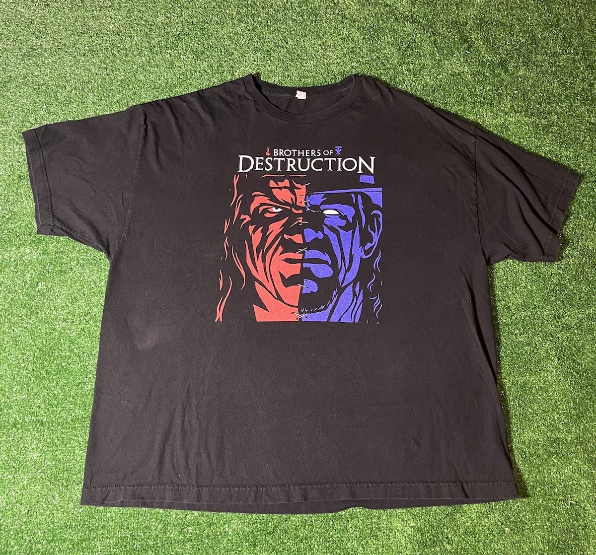 WWE Brothers of Destruction Graphic T Shirt Size 3XL Undertake Kane