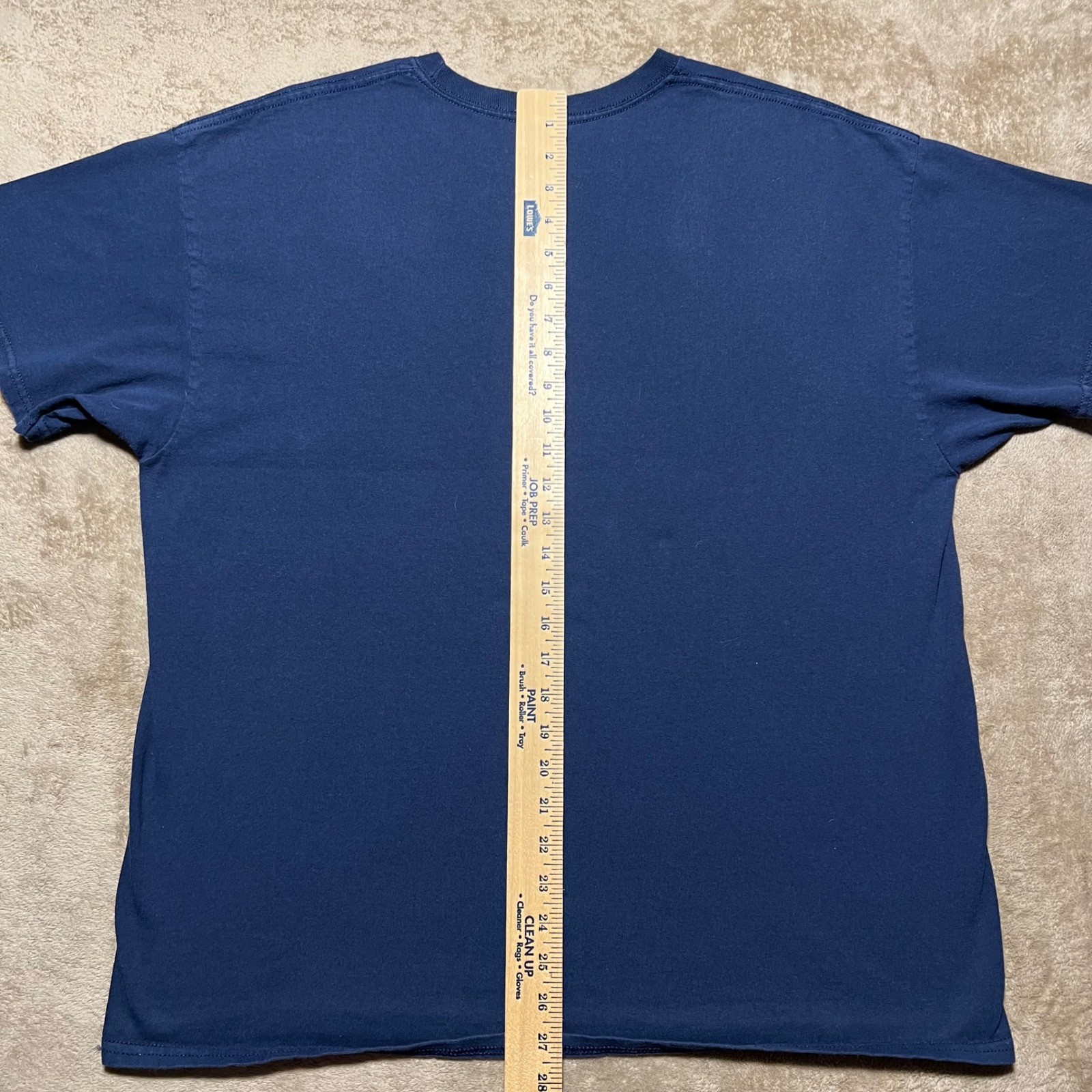 Vintage Earth Day Elephant Graphic T Shirt Mens XL Navy Blue Cotton Nature Tee gallery