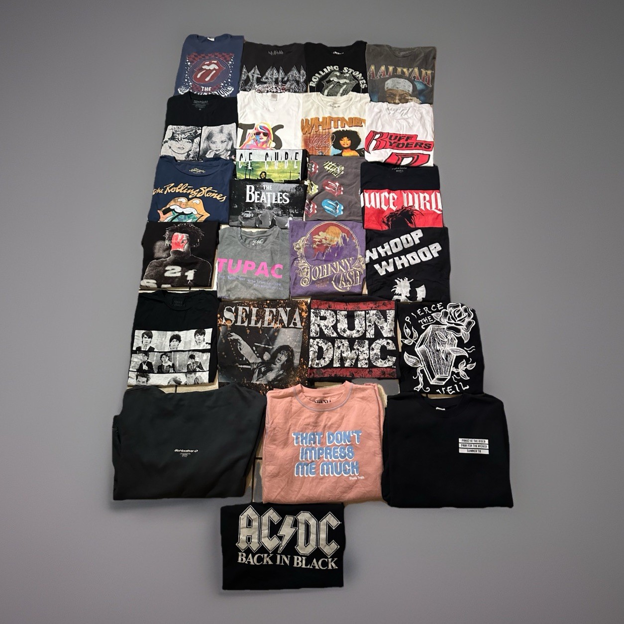 BAND TEE MENS MIX LOT 25pc VTG Y2K ROCK RAP Reprint Sweatshirt Resell WHOLESALE￼ gallery