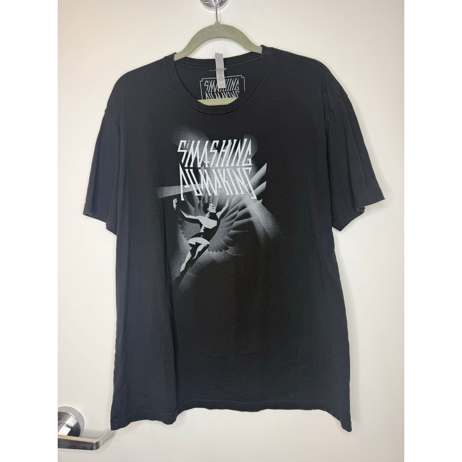 Smashing Pumpkins “Shiny and Oh So Bright” Tour T Shirt XL Black Grunge Band Tee