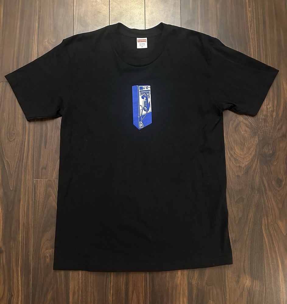 Supreme Payphone Tee Black FW18 Size Medium Skateboarding T-Shirt 2018 Phone