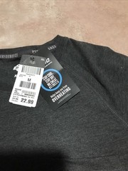 Dickies Performance Tee, Temp-iq Dark Gray M Size, Moisture Wicking
