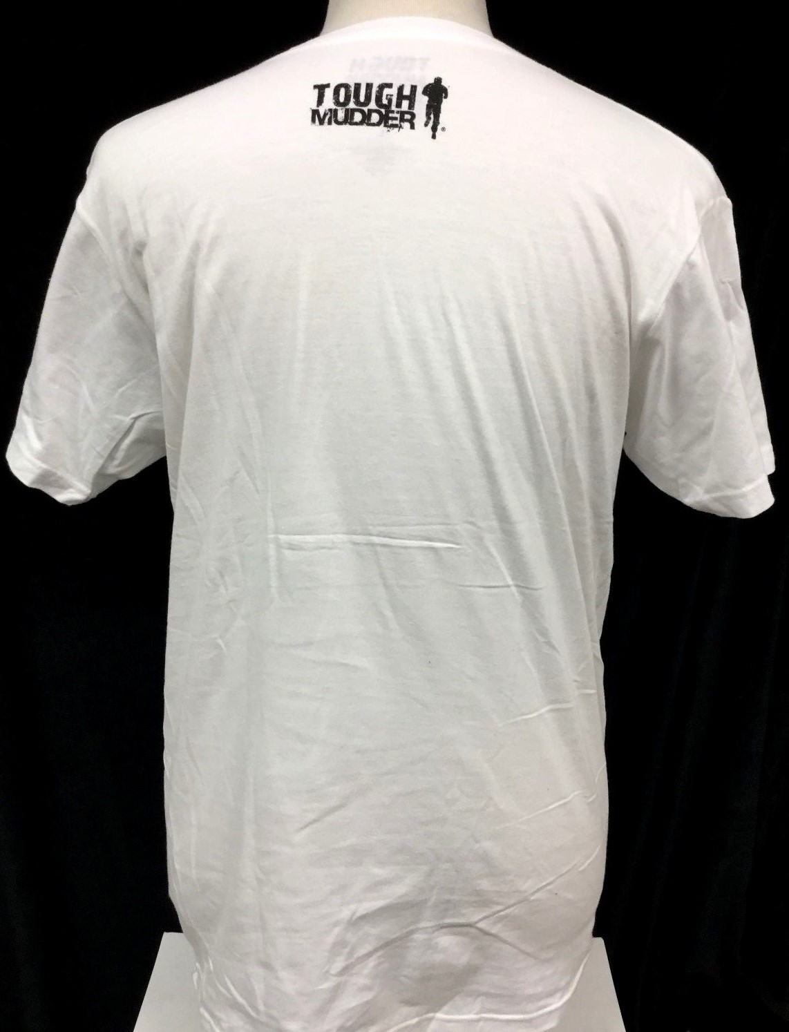 NATURALLY TOUGH MUDDER T SHIRT MENS CHALLENGE GYM JOG RUN WHITE SPORTS GEAR T56 gallery