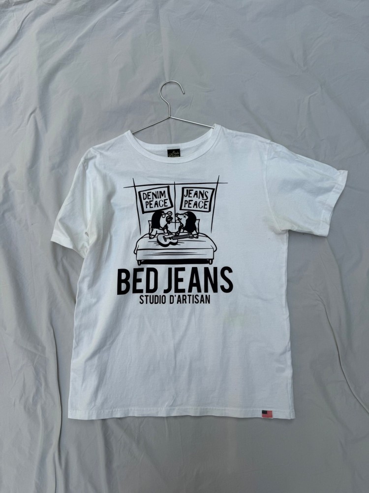 Studio d’Artisan Japan John Lennon Beatles Bed-In Parody T Shirt Size L