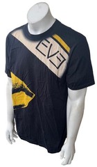 Anvil Men’s EVE Graphic Black Short Sleeve Shirt Size Large