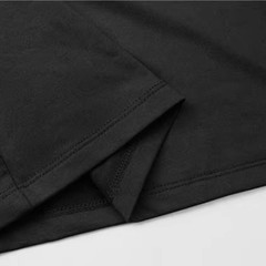 Polyester Spandex Blend Men’s Short Sleeve T Shirt Half High Neck for Slim Fit