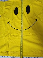 VTG Smiley Face Big Logo Yellow Face Single Stitch T-Shirt Size XL USA 80s 90s