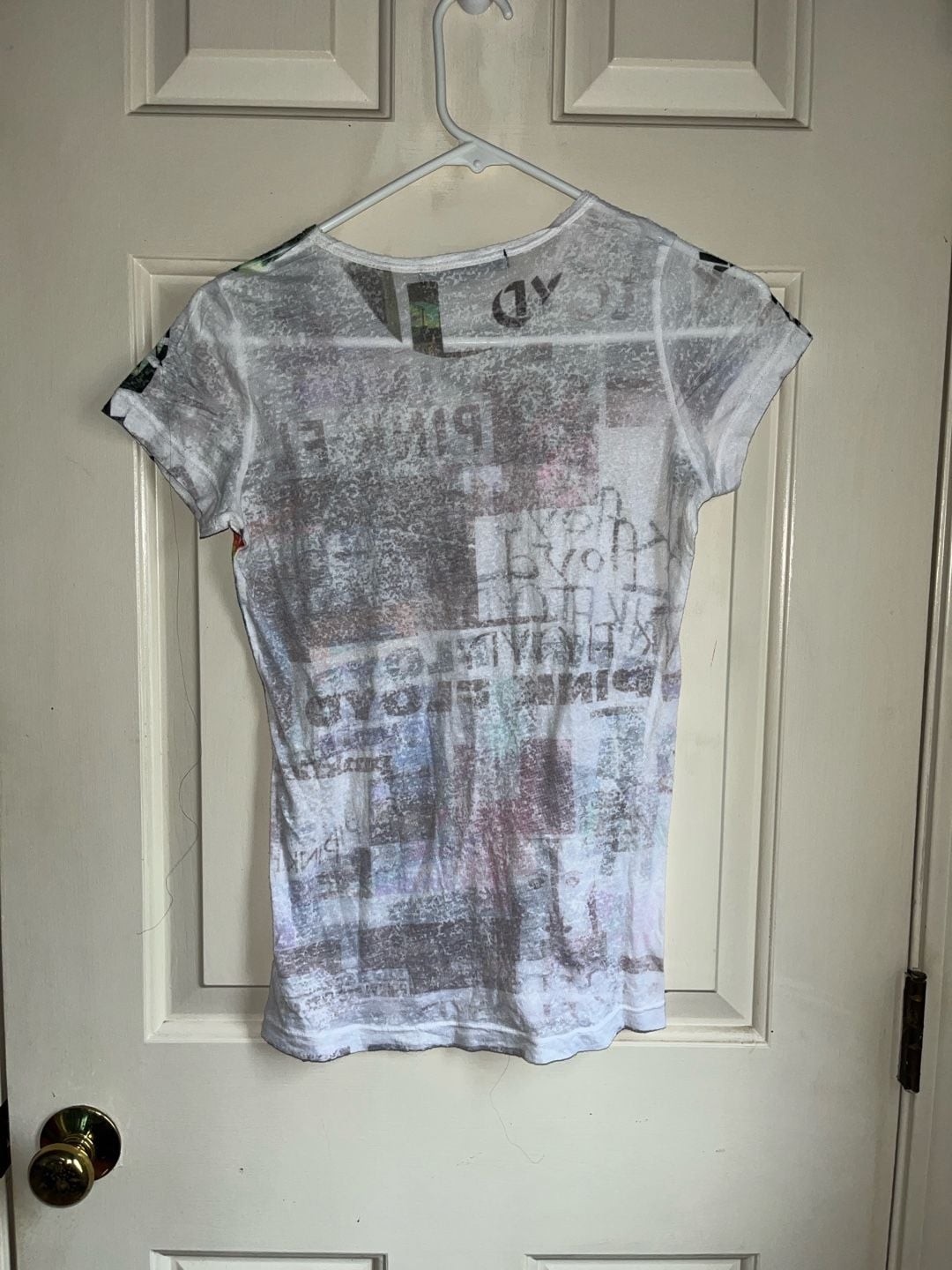 Twenty One Pink Floyd Collage Burnout Graphic T-Shirt gallery