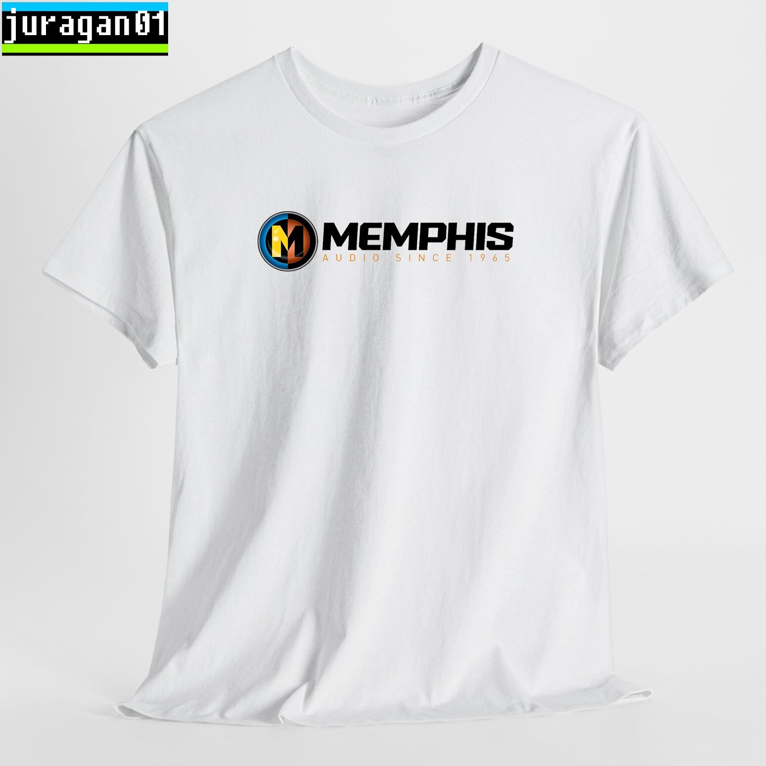 Memphis Car Audio Logo Black/Navy/Sport Grey/White/Red T-Shirt S-5XL gallery