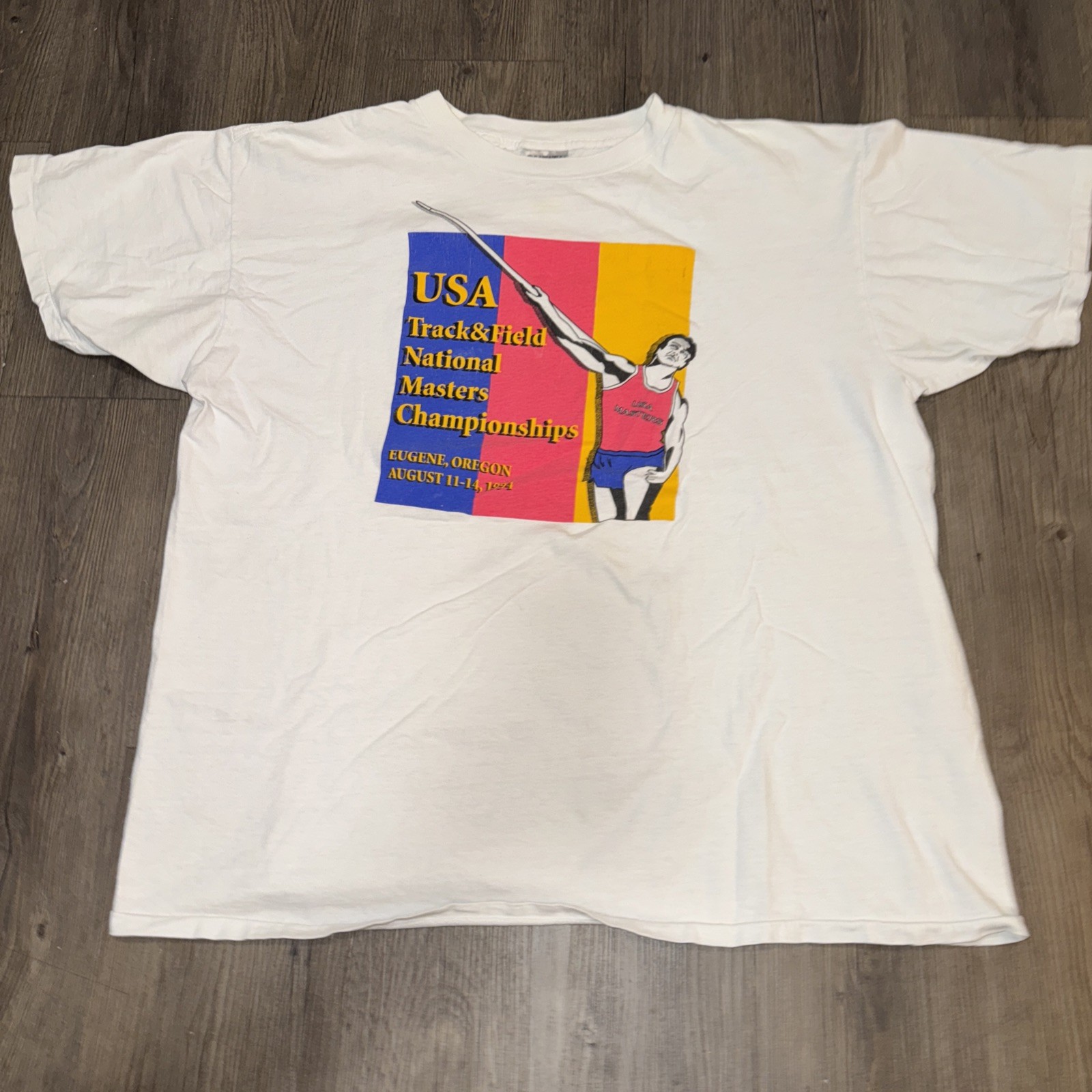 Vintage T-shirt USA Track and Field Masters Championships Eugene, Oregon 1994 gallery
