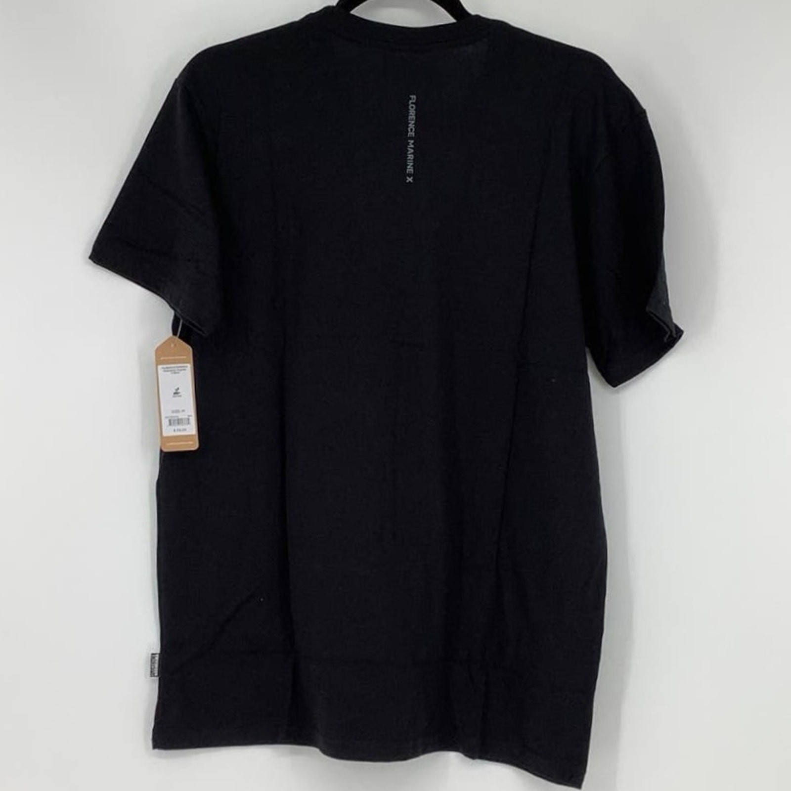 Florence Marine Size Medium Catamaran Organic T-Shirt Black Organic Tee M15-4 gallery