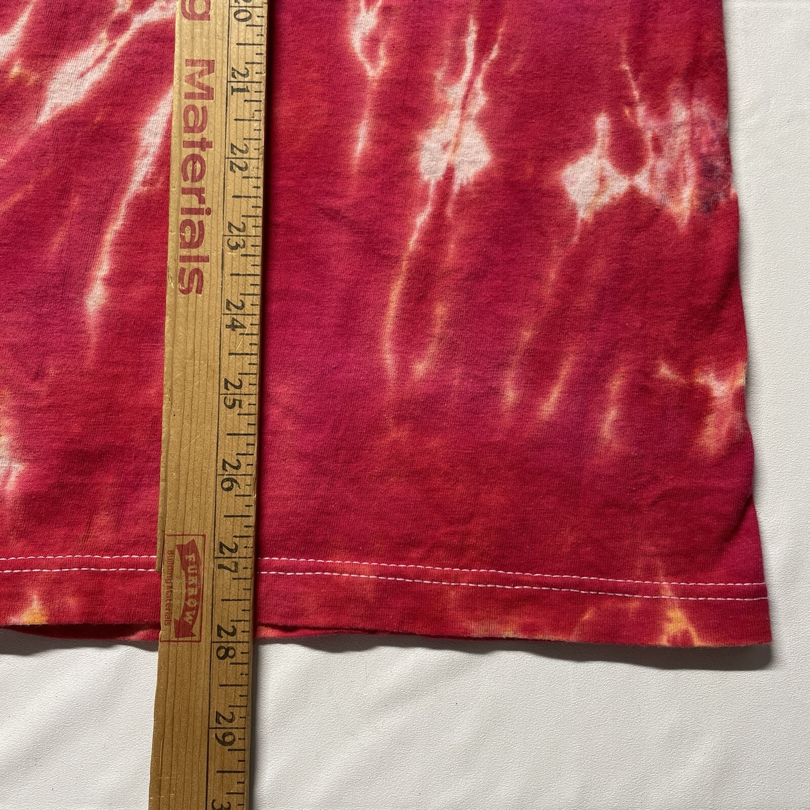 Vintage 90s Single Stitch T-Shirt Men’s Large Tie Dye Patriotic Stars USA Made gallery