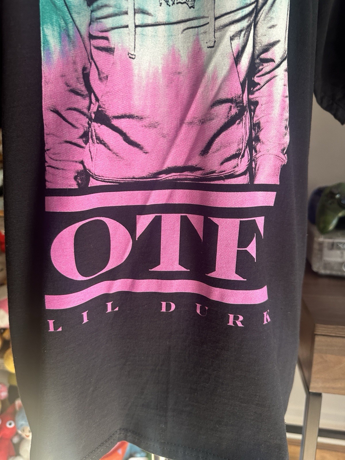 Lil Durk OTF Graphic T-shirt Men M Black Short Sleeve Rap Music Merch NWT gallery