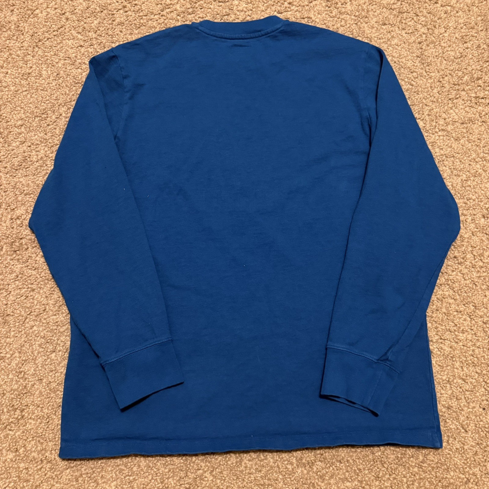 Supreme Box Long Sleeve Tee Dark Royal Size Large SS25 Worn Twice gallery