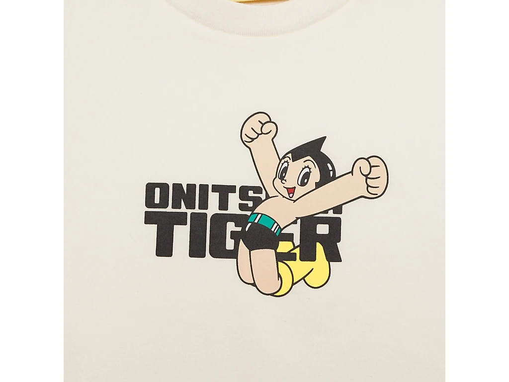 Onitsuka Tiger x Astro Boy Collaboration T Shirt Off White Size L Japan gallery