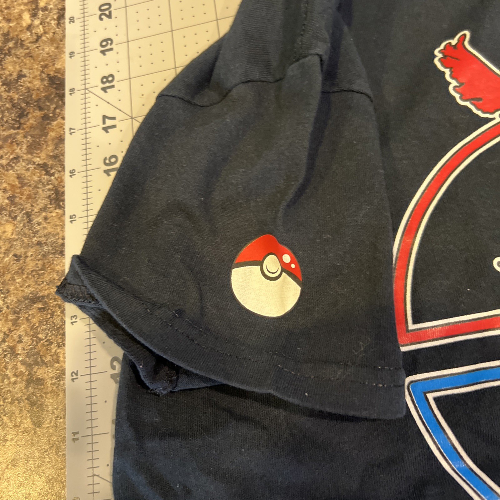 Pokemon Go Team Valor Team Mystic Team Instinct Pokeball T shirt Black S Small gallery