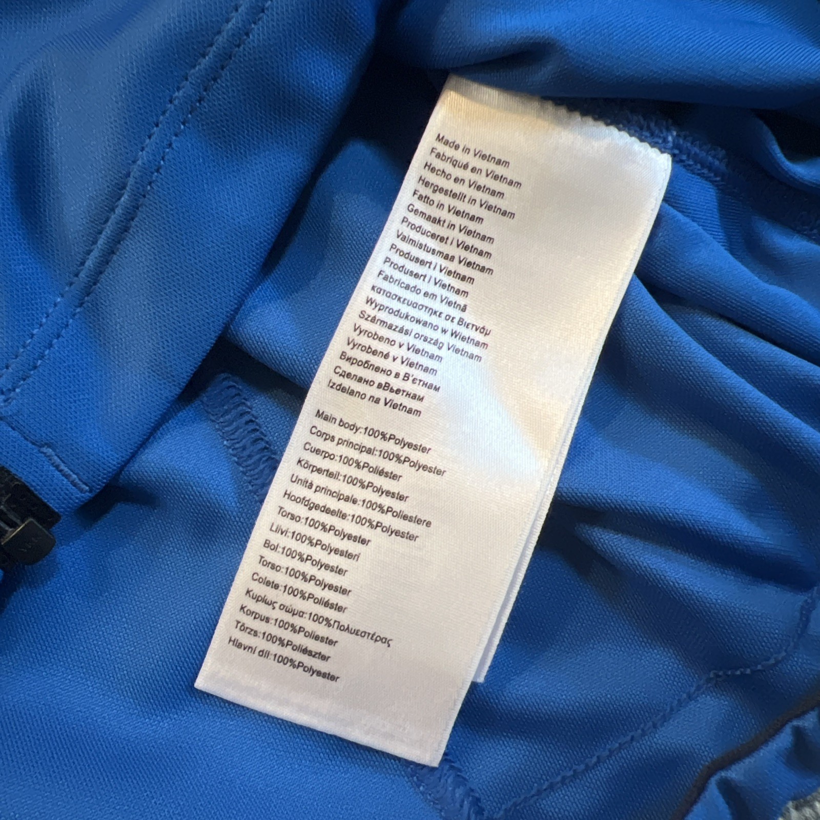 PEARL IZUMI Select Series Mens 2XL Blue Short Sleeve Full Zip Cycling Jersey gallery