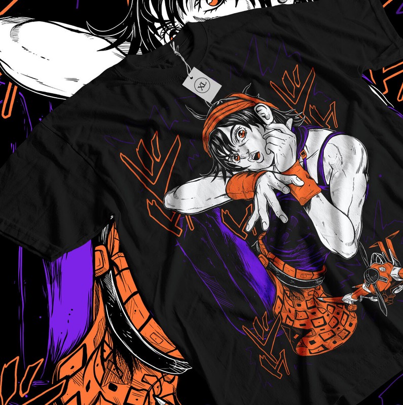 Narancia Ghirga T-shirt Jolyne Cujoh JoJo’s Bizarre Adventure Hot Shirt All Size