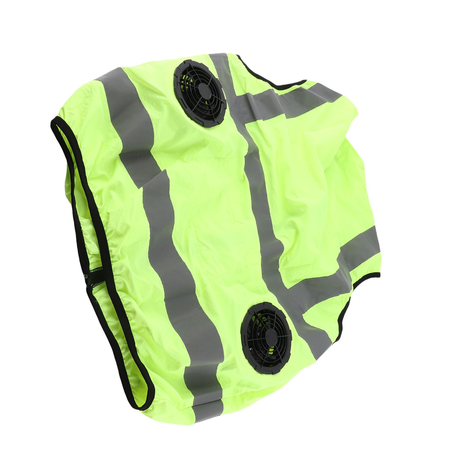Cool Vest Summer Cooling Fan Waistcoat Air Conditioned Reflective Stripe gallery