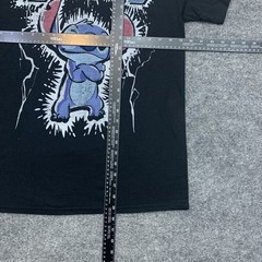 Disney Lilo And Stitch Shirt M Medium Black Stitch US Tour Shirt New