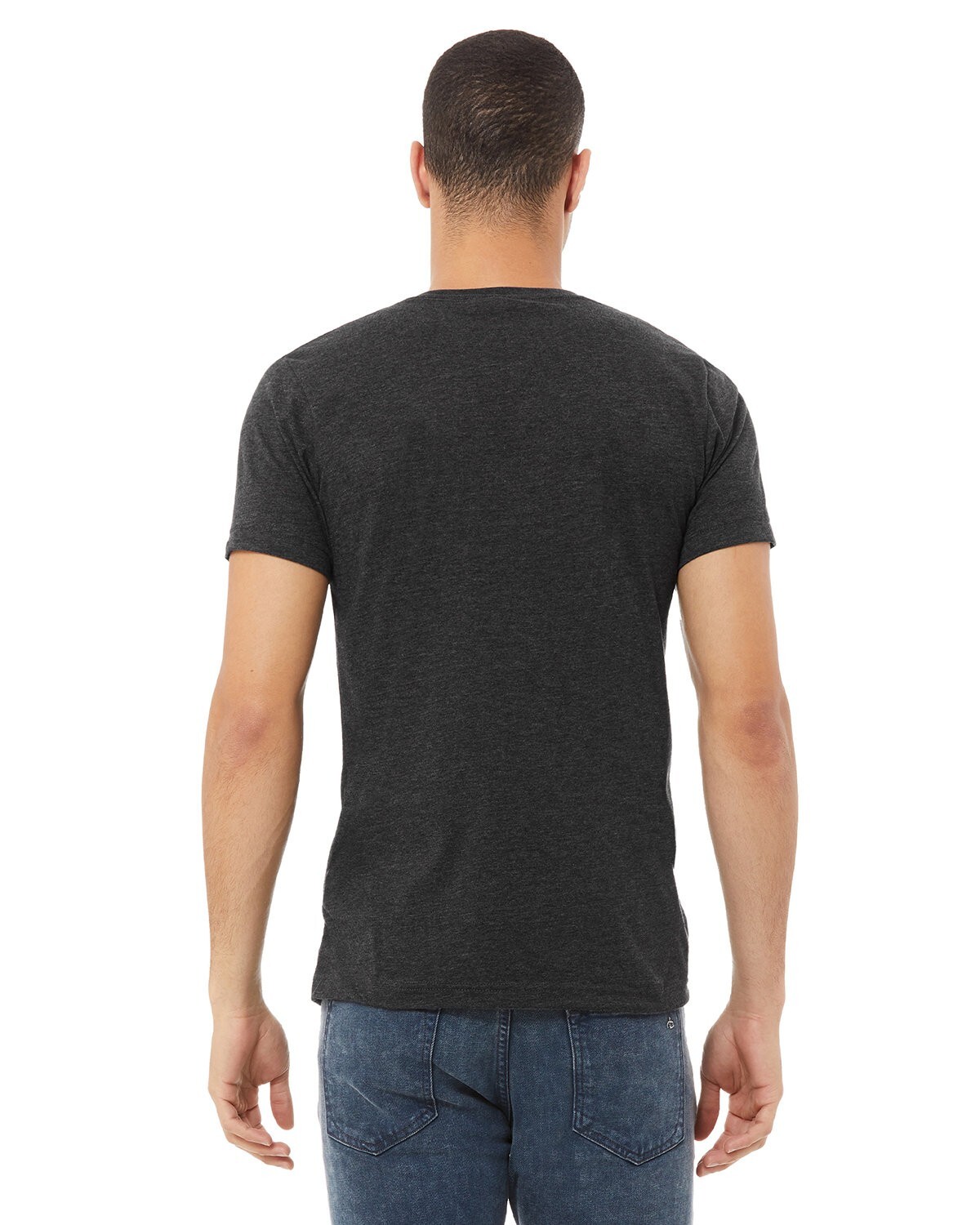 Bella + Canvas Unisex CVC Jersey V-Neck T-Shirt - 3005CVC gallery
