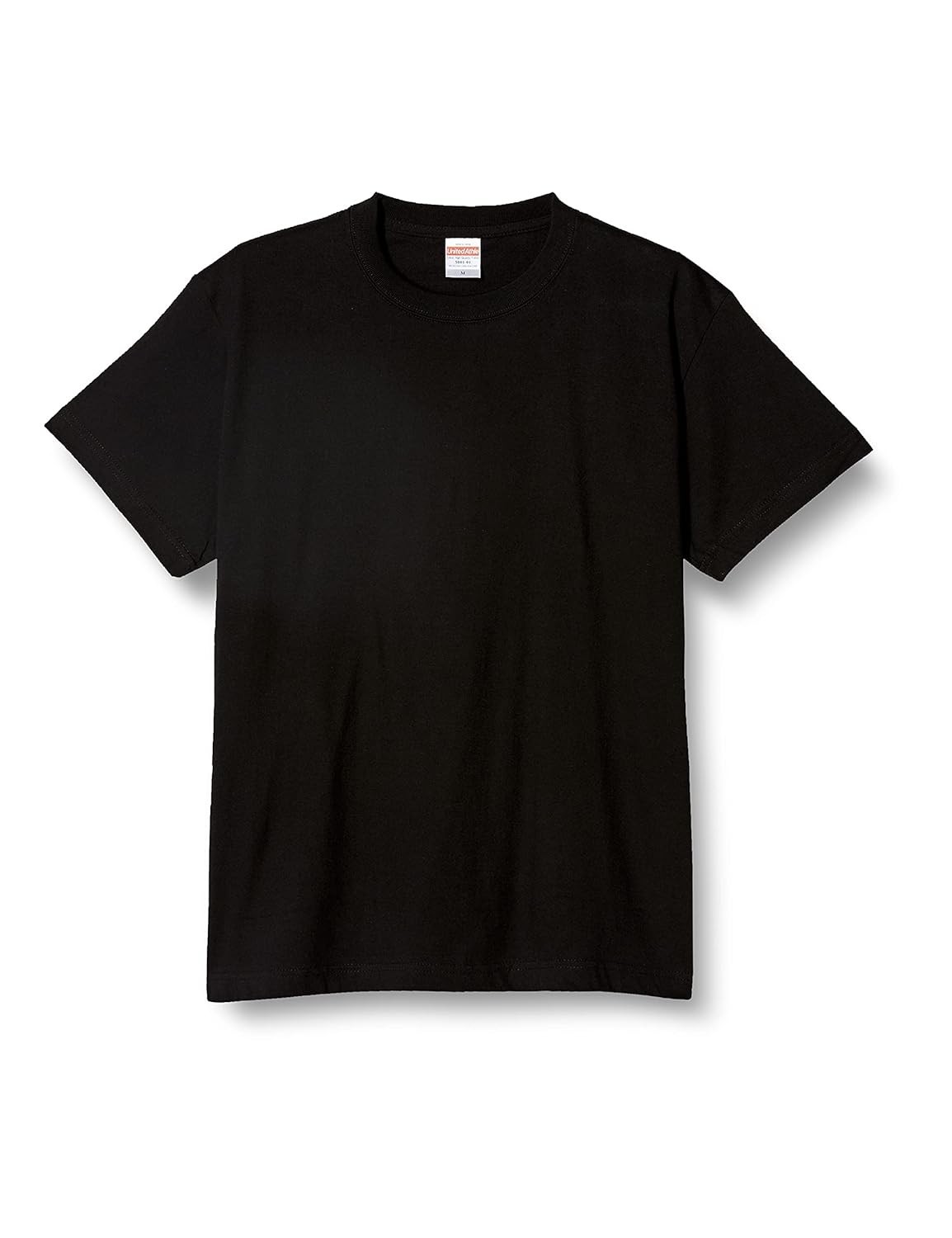 [US STOCK] United Athle 5.6oz Plain Short Sleeve T Shirt Black L New no tag gallery