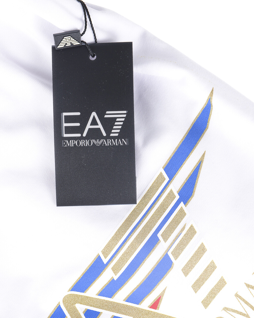 Emporio Armani EA7 T-Shirt Sweatshirt Man White 3ZPTA0PJM5Z 1100 Sz L MAKE OFFER gallery