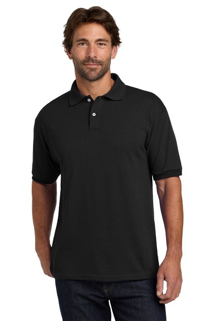 Hanes® EcoSmart® – 5.2-Ounce Jersey Knit Sport Shirt 054X