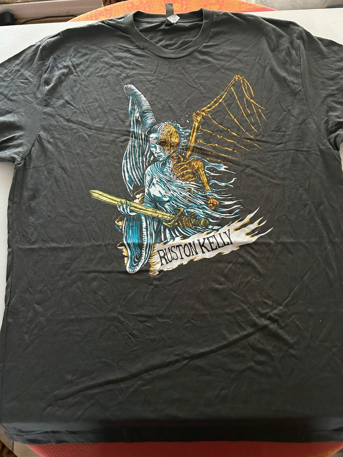 Short-sleeved T-shirt Ruston Kelly, Angel Of Death Tee gallery