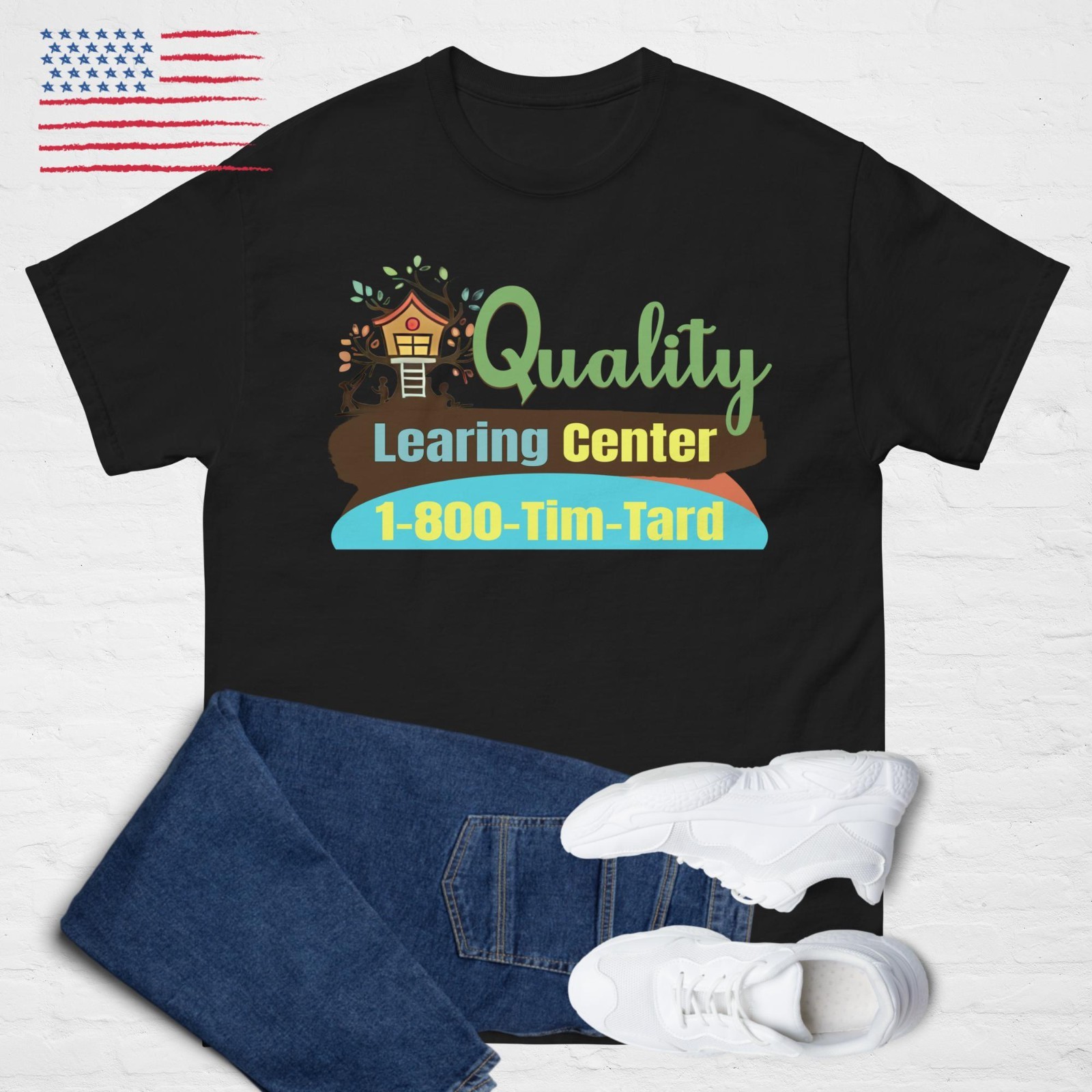 Quality“Learning”Center, Minnesota Tard Walz, Somali Fraud "Learing" T-shirt gallery