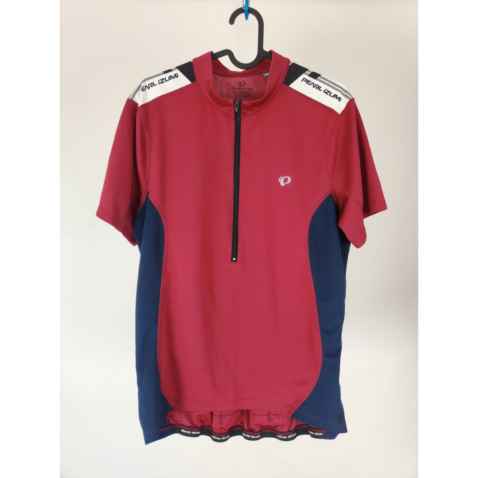 (V) Pearl Izumi Select Men cycling jersey sport wine/navy sz L gallery