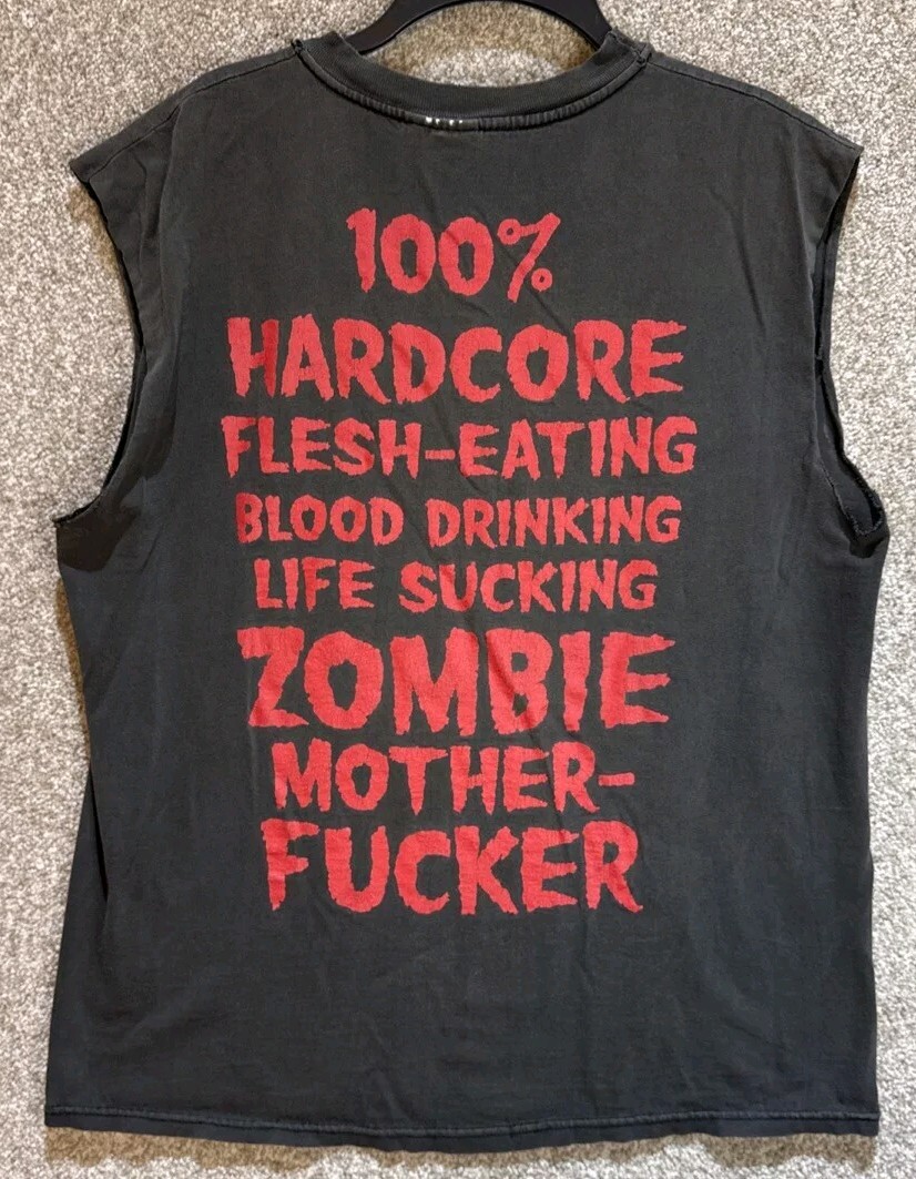 Vintage Winterland Rob Zombie Authentic Sleeveless Cut Off T-Shirt Size Large gallery