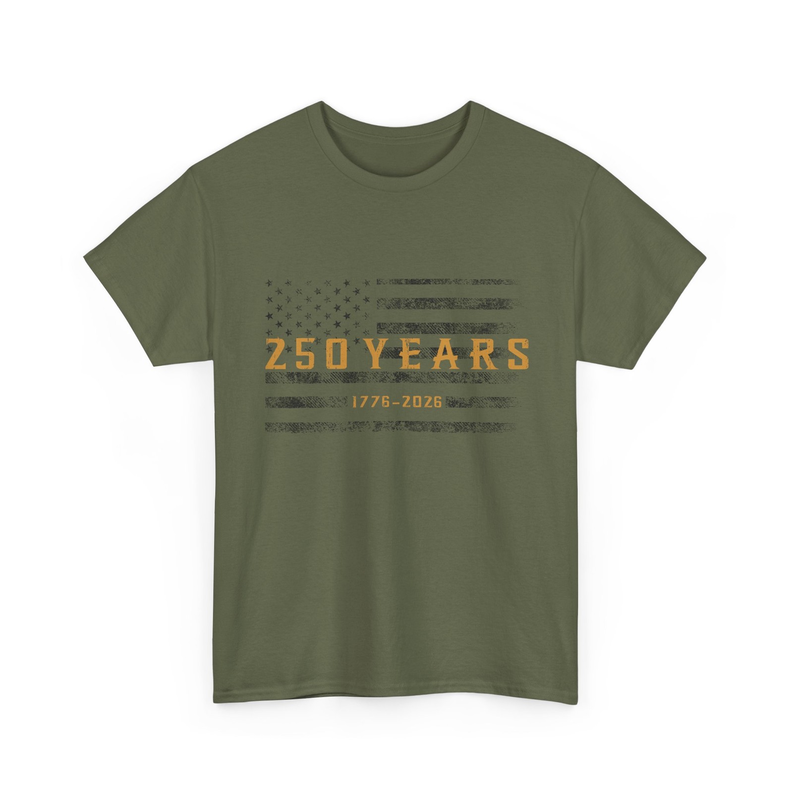 Distressed American Flag 250 Years Tee | 1776-2026 Anniversary Men Funny Tshirt gallery