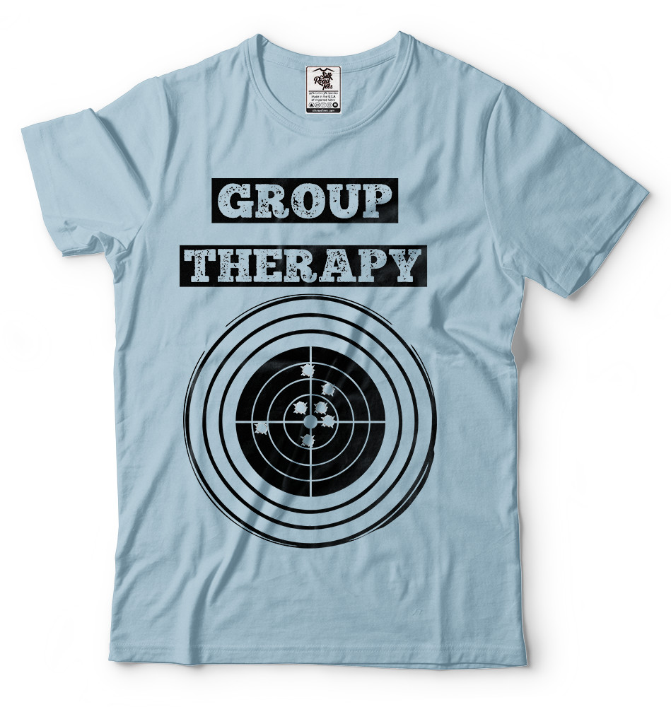 Group Therapy T Shirt 2nd Amendment Gun Laws Rights T-shirt Shooting Range Shirt gallery