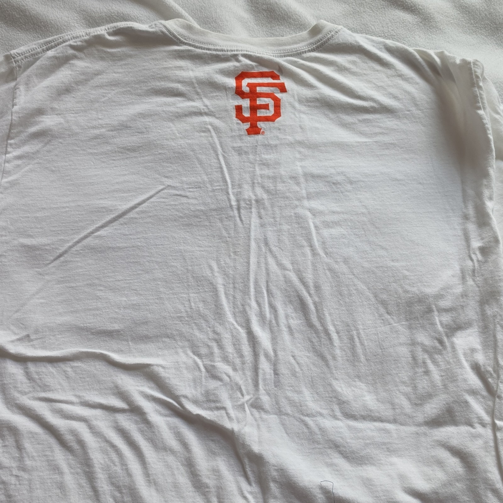 Nike Standard Fit SF Giants Baseball Pitcher Graphic T-Shirt White 2XL gallery