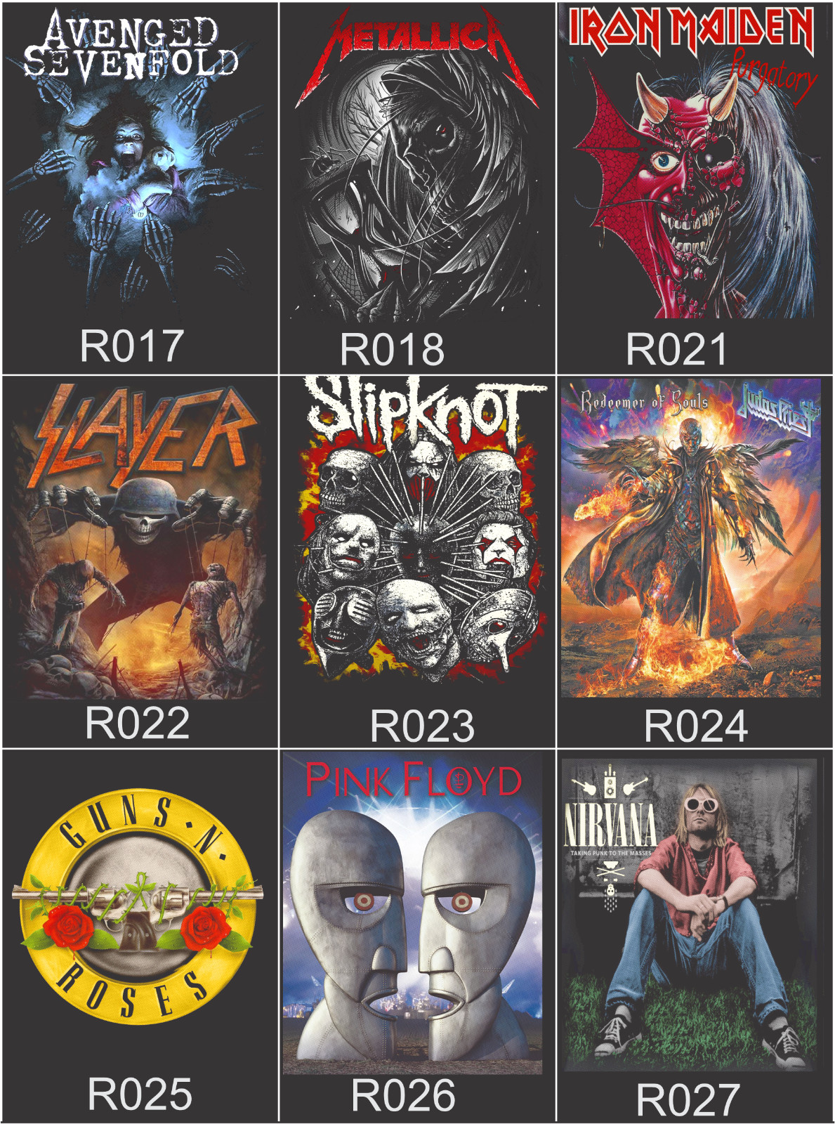 Lot of 3 Mens Rock Band Graphic T-Shirts Music Tee Bundle Concert Tour Shirts gallery