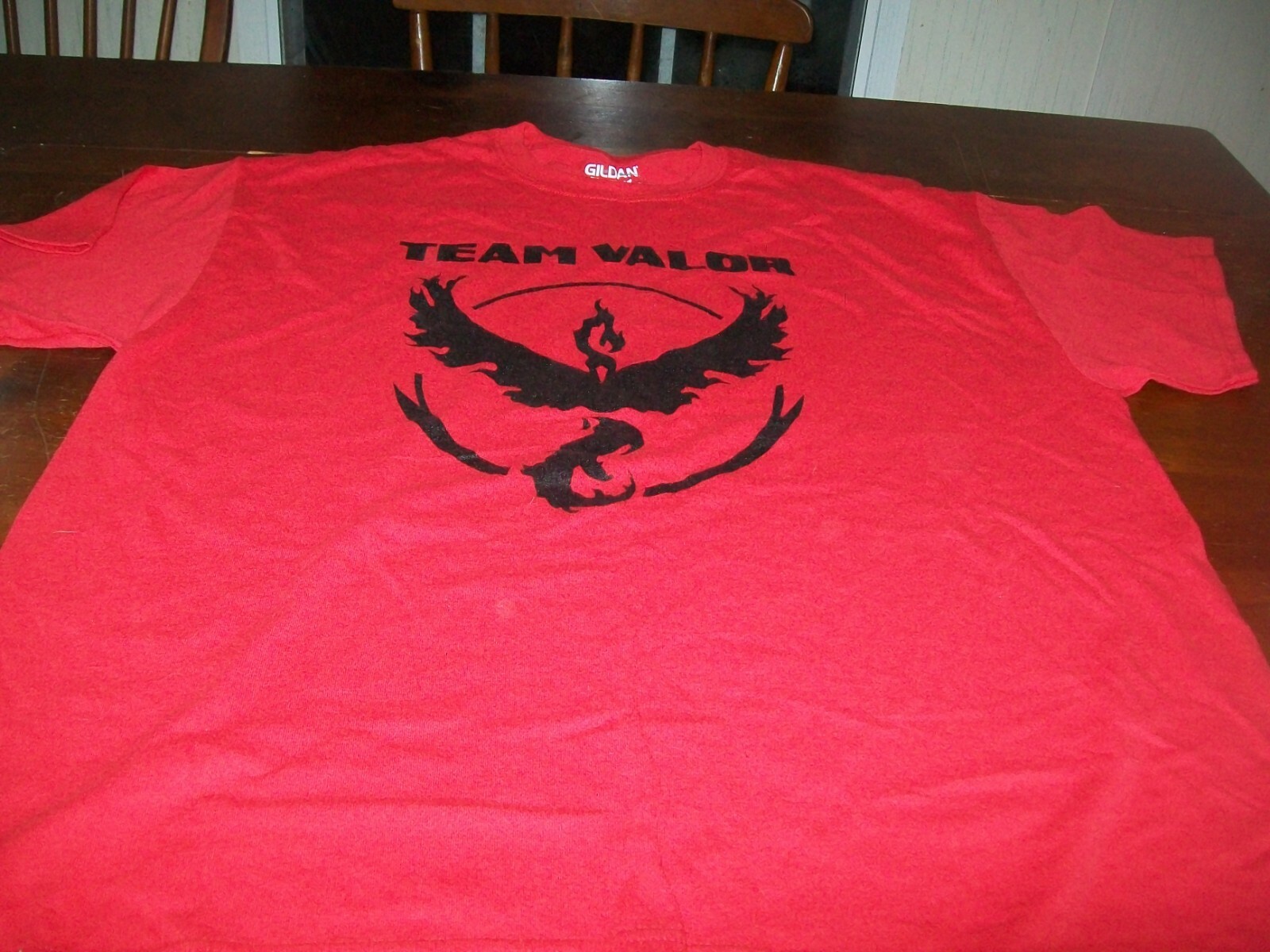 Pokemon Go Team Valor Team Mystic Team Instinct Pokeball Red Tee shirt XL gallery