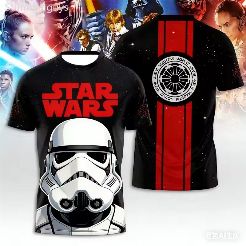 Star Wars Stormtrooper Galaxy’s Edge Father’s Day Gift For Him Tshirt 3D Printed