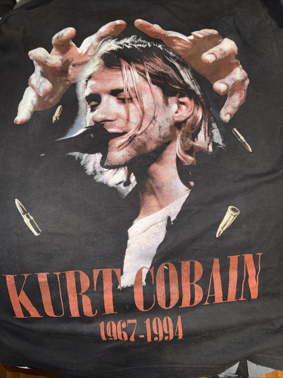 Kurt Cobain Double Sided Tshirt Xl Bootleg gallery